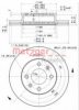 METZGER 6958.10 Brake Disc